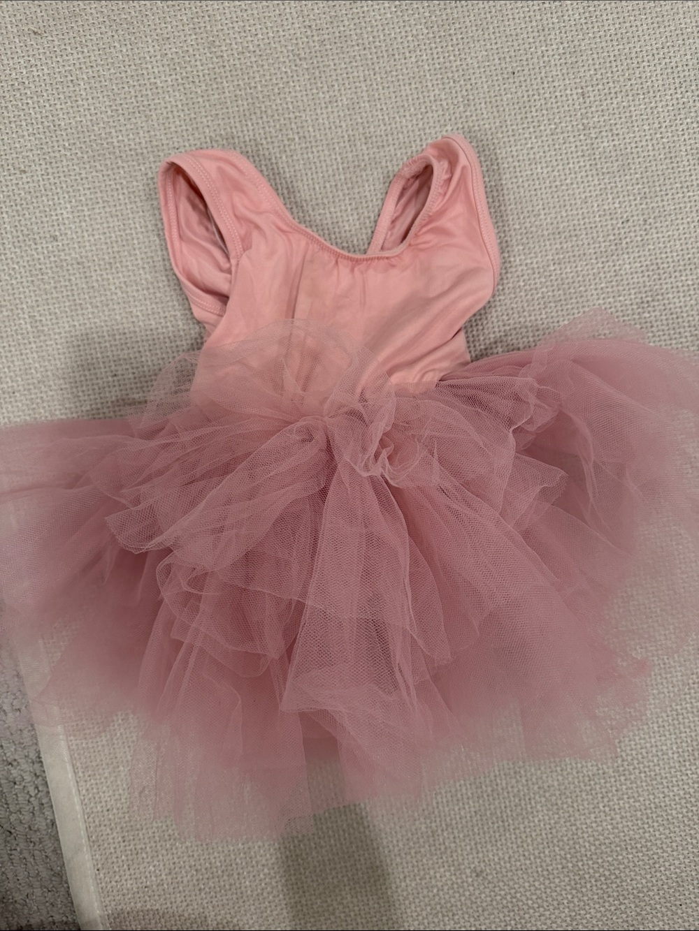 Toddler Rose Pink Tulle Ballet Tutu Dress